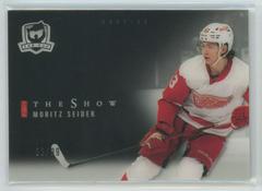 Moritz Seider Hockey Cards 2021 Upper Deck The Cup Show Black Prices