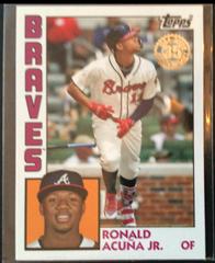 Ronald Acuna Jr #19 Baseball Cards 2019 Topps 1984 Baseball Prices