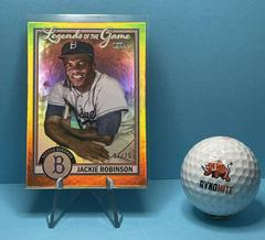 Jackie Robinson [Gold] #LG-5 Baseball Cards 2023 Topps Legends of the Game Prices