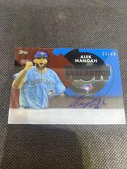 Alek Manoah [Red] #GNA-MAN Baseball Cards 2022 Topps Clearly Authentic Generation Now Autographs Prices