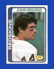 John Riggins #215 Football Cards 1978 Topps Prices