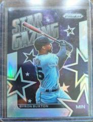 Byron Buxton [Silver Prizm] Baseball Cards 2022 Panini Prizm Star Gazing Prices