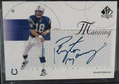 Peyton Manning Football Cards 2002 SP Authentic Sign of the Times Prices