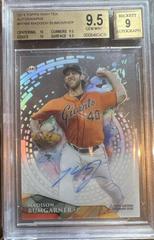 Madison Bumgarner [Autograph Clouds Diffractor] #HT-MB Baseball Cards 2014 Topps High Tek Prices