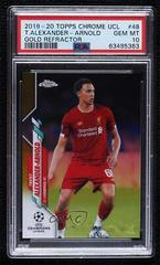 Trent Alexander Arnold [Gold Refractor] #48 Soccer Cards 2019 Topps Chrome UEFA Champions League Prices