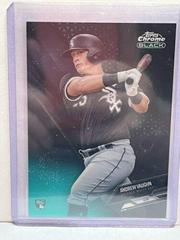 Andrew Vaughn [Green Refractor] #1 Baseball Cards 2021 Topps Chrome Black Prices