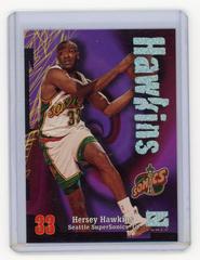 Hersey Hawkins #85 Basketball Cards 1997 Skybox Z Force Prices