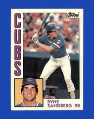 Ryne Sandberg Baseball Cards 1984 Topps Prices