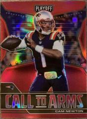 Cam Newton [Red] #CA-CNE Football Cards 2021 Panini Playoff Call to Arms Prices