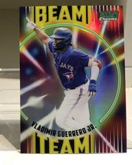 Vladimir Guerrero Jr. [Green] #BT-15 Baseball Cards 2022 Stadium Club Chrome Beam Team Prices