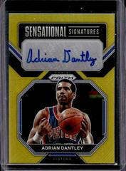 Adrian Dantley [Gold] #SS-AD Basketball Cards 2022 Panini Prizm Sensational Signatures Prices