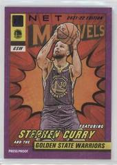 Stephen Curry [Press Proof] Basketball Cards 2021 Panini Donruss Net Marvels Prices