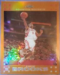 Aaron Brooks [Orange Refractor] Basketball Cards 2007 Topps Chrome Prices