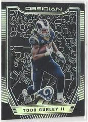 Todd Gurley II #7 Football Cards 2018 Panini Obsidian Prices