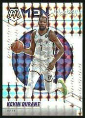 Kevin Durant #1 Basketball Cards 2020 Panini Mosaic Men of Mastery Prices