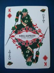 Kirill Kaprizov #K-DIAMONDS Hockey Cards 2023 O-Pee-Chee Playing Cards Prices