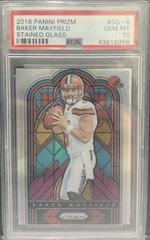 Baker Mayfield [Gold Mojo] #SG-6 Football Cards 2018 Panini Prizm Stained Glass Prices