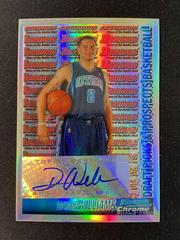 Deron Williams [Chrome Refractor Auto.] Basketball Cards 2005 Bowman Prices
