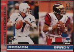 Chris Redman, Tom Brady #238 Football Cards 2000 Pacific Omega Prices