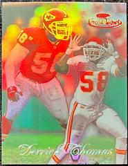Derrick Thomas [Class 2 Red] #18 Football Cards 1998 Topps Gold Label Prices