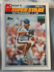 Sid Fernandez #11 Baseball Cards 1990 Kmart Prices