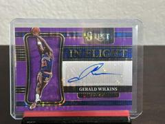 Gerald Wilkins [Purple Pulsar] Basketball Cards 2021 Panini Select In Flight Signatures Prices