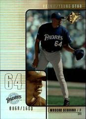 Wascar Serrano Baseball Cards 2000 Spx Prices
