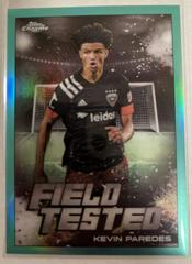 Kevin Paredes [Aqua] Soccer Cards 2022 Topps Chrome MLS Field Tested Prices