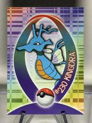 Kingdra #25 Pokemon 2001 Topps Johto Champions Sticker Prices