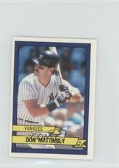 Don Mattingly Baseball Cards 1989 Panini Stickers Prices