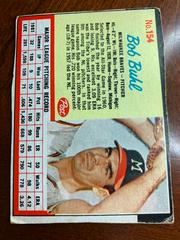 Bob Buhl [Hand Cut] #154 Baseball Cards 1962 Post Cereal Prices