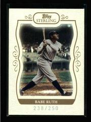 Babe Ruth #6 Baseball Cards 2008 Topps Sterling Prices