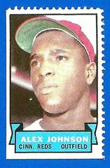Alex Johnson Baseball Cards 1969 Topps Stamps Prices