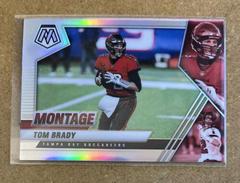 Tom Brady Football Cards 2021 Panini Mosaic Montage Prices