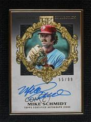 Mike Schmidt #HAFA-MSC Baseball Cards 2022 Topps Gilded Collection Gold Framed Hall of Famer Autographs Prices