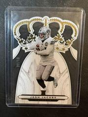 Josh Jacobs [Gold] #CR-7 Football Cards 2019 Panini Chronicles Crown Royale Prices