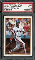 Darryl Strawberry #32 Baseball Cards 1987 Topps All Star 60 Prices