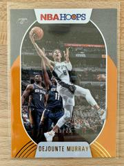 Dejounte Murray [Orange] Basketball Cards 2020 Panini Hoops Prices