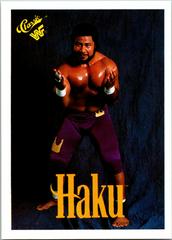 Haku #88 Wrestling Cards 1989 Classic WWF Prices