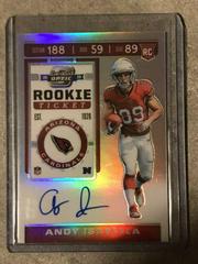 Andy Isabella [Autograph] #103 Football Cards 2019 Panini Contenders Optic Prices