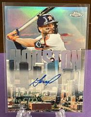 Jose Altuve Baseball Cards 2022 Topps Chrome Heart of the City Autographs Prices