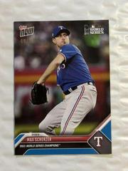 Max Scherzer [Blue] #WS-15 Baseball Cards 2023 Topps Now World Series Champions Prices