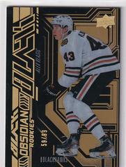 Alex Vlasic [Gold] #OR-28 Hockey Cards 2022 SPx UD Black Obsidian Rookies Prices