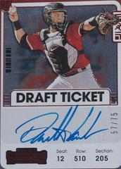Daulton Varsho [Autograph Draft Red] #101A Baseball Cards 2021 Panini Contenders Prices
