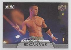 Ricky Starks #C-19 Wrestling Cards 2021 Upper Deck AEW Canvas Prices