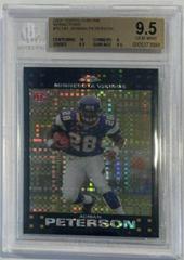 Adrian Peterson [Xfractor] Football Cards 2007 Topps Chrome Prices