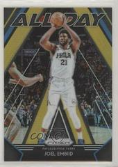 Joel Embiid [Gold Prizm] #1 Basketball Cards 2018 Panini Prizm All Day Prices