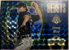 Casey Mize [Reactive Blue] #PD13 Baseball Cards 2021 Panini Mosaic Debuts Prices