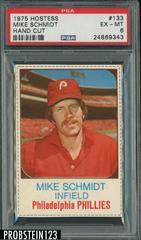 Mike Schmidt [Hand Cut] #133 Baseball Cards 1975 Hostess Prices