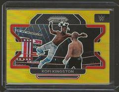Kofi Kingston [Gold Prizm] Wrestling Cards 2022 Panini Prizm WWE Gold Prices